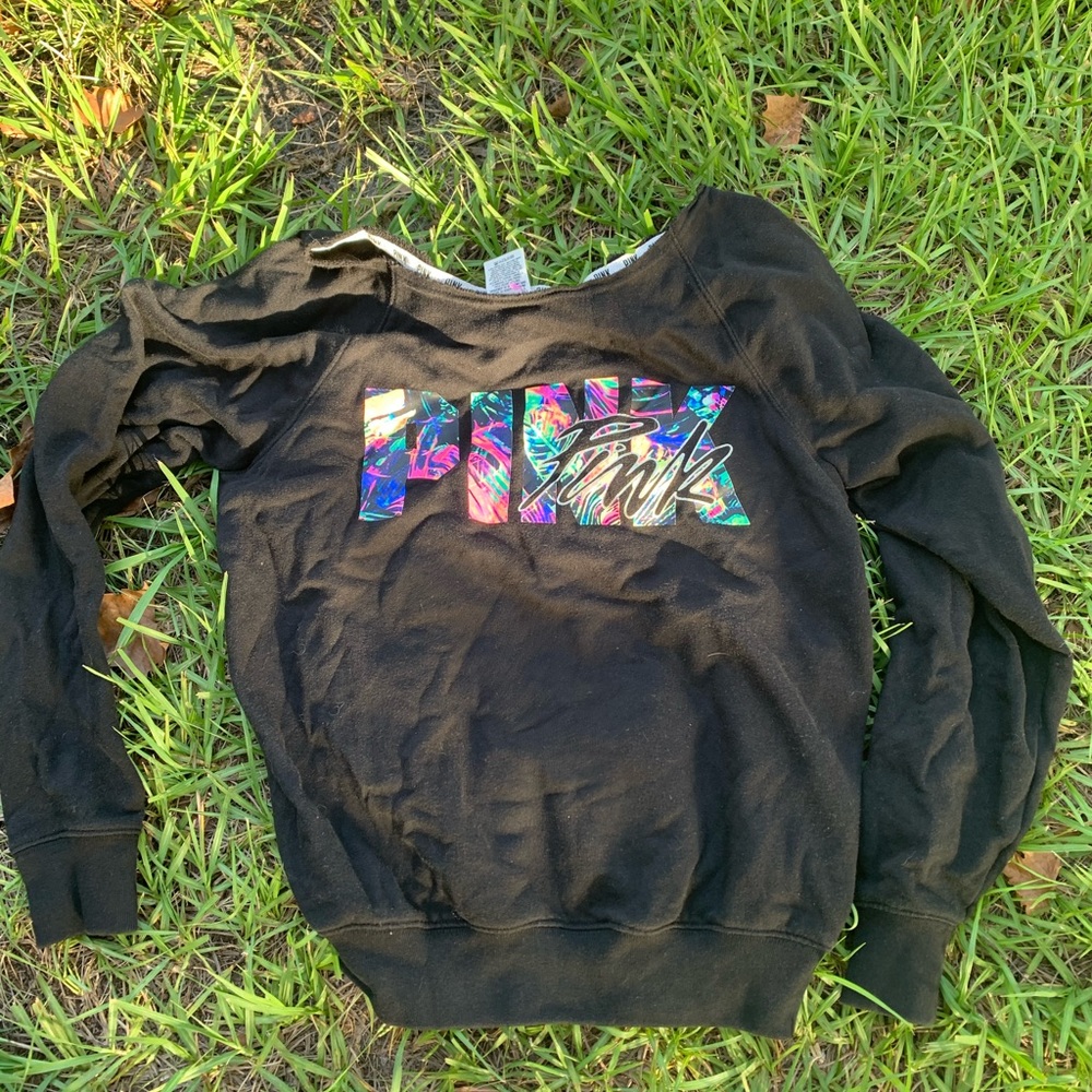 Pink XS oversized sweater